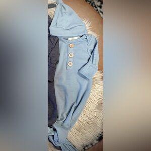 Little Joy Company newborn gown and hat set